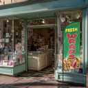 Fresh Wraps Feather Flag for Business Advertising 6 FT Swooper Flag for Storefronts Retailers Shops Food Trucks Events and Fairs (Flagpole Not Included)