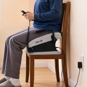 36°Electric Seat Lift Assist Lifting Cushion for Seniors, 16.3 x 17.1 x 7.5 inches