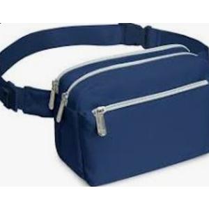 Navy Blue Crossbody Belt Bag for Women – Stylish Fanny Pack, Functional and Fashion Waist Packs for Travel, Festivals, and Everyday Use