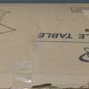 Shintenchi Over the Toilet Storage Cabinet, Bathroom Shelf Organizer with Anti-Tip Device Small Freestanding Space Saver with Adjustable ShelfWhite (Wood Door)