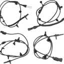 WMPHE 4 Pcs ABS Wheel Speed Sensors Compatible with Ford Edge 2011 2012 2013, Compatible with Lincoln MKX 2011 2012 2013 2015, Replacement for 7T4Z2C205A, DT4Z2C204A, CT4Z2C190C, CT4Z2C190A