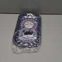 Metal Trays Large Cute Decorative Tray Ideal for Home Storage or on The Go,for Home Decor, Coffee Table, Tea, Snacks, Gifts - 11" x 7" (Purple)