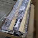 VECELO Queen Size Upholstered Bed Frame with 4 Drawers and Headboard, Velvet Platform Storage Bedframe, Wooden Slats Support, No Box Spring Needed, Beige