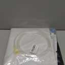 5 x 5ft Ceiling Leak Diverter with Hose and Grommets Heavy Duty Roof Leak Diverter White Leak Diverter Tarp with Hose Water Diverter Tarp for Roof Leak Fix