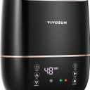 VIVOSUN 2-in-1 Warm and Cool Mist Humidifier, 5L Indoor Ultrasonic Air Humidifier with Essential Oil Tray for Bedrooms, Plants, Offices and Babies