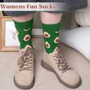 Chalier 5 Pairs Womens Fun Famous Painting Patterned Art Socks Cotton, Printed Cool Novelty Funny Socks for Women (One Size)