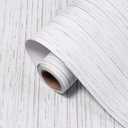 White Grasscloth Peel and Stick Wallpaper 15.7" X 120" Self-Adhesive Texture Contact Paper Faux Grasscloth Removable Wallpaper Cabinets Counter Top Liners