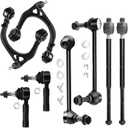 ASAPE 8PCS Suspension Kit, Front Control Arm Ball Joint Tie Rod End Sway Bar End Link RWD for Chrysler 300 2005-2010,for Dodge Magnum 2005-2008/Charger 2006-2010/Challenger 2008-2010