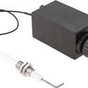 Igniter Push Button Ignition Kit for Fire Pit Gas Burner Grill Igniter Replacement with 11.8inch(300mm) Electrode Ignition Cable Wire for Outdoor BBQ Gas Patio Heater AA Electronic Battery