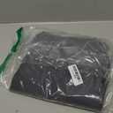 ChrisDowa Blackout Door Curtains for Doorway Privacy, Grommet Closet Curtains for Bedroom Closet Door, Thermal Insulated Temporary Doorway Cover Room Divider Drapes 1 Panel, Dark Grey, 34 x 80 Inch