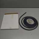 YAMAKATO 10 Feet 1/4 Inch ID Fuel Line Hose for Kawasaki Kohler Briggs & Stratton Small Gas Diesel Powersports Engines and Generators w/ 20 Clamp Rubber Black