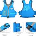 Swim Vest with Adjustable Safety Straps for Adults, Large