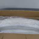 Cross Legged Office Chair, Thick Cushioned Criss Cross Chair with Wheels, Wide Seat Armless Office Chair, Height Adjustable Swivel Vanity Chair for Home and Office, White