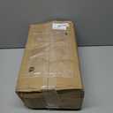 Toovip 100 Pack 8x4.75x10 Inch Medium Plain Brown Kraft Paper Bags with Handles Bulk, Gift Wrap Bags for Favors Grocery Retail Party Birthday Shopping Business Goody Craft Merchandise Take Out Sacks