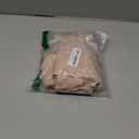 FULLSOFT Fleece Lined Leggings Women High Waisted Tummy Control Workout Winter Thermal Warm Soft Yoga Pants(Light Khaki, Small-Medium)