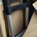 200LBS Stair Climbing Cart, Folding Hand Truck Dolly, Grocery Shopping Cart with Mute Wheels, Aluminum Hand Truck for Luggage, Travel, Shopping