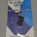 NEENCA Professional Knee Brace for Pain Relief, Medical Knee Compression Sleeve, Knee Support with Horizontal Knit Tech for Meniscus Tear, ACL, Arthritis, Joint Pain, Runner, Workout- FSA/HSA APPROVED (Medium, Upgraded Version - Black)