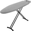 Ironing Board Full Size, RAINHOL 43"x13" Heavy Duty Compact Iron Board with Iron Rest, Height Adjustable Sturdy Iron Stand, Grey Cover with Extra Thick Padding