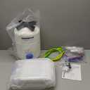 GE 3 Stage Reverse Osmosis Under Sink Water Filtration System with Faucet, Reduces Lead, Chlorine, Arsenic & More, Replace Filters (FQ18PN, FQ18MN, FQ18RT) Every 6/12 Months, GXRQ18NBN