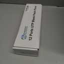 Everest Media 12-Port Keystone Patch Panel (1-Pack) - Removable 6-Port Panels - with 89D Wall Mount Bracket - Vertical/Horizontal Installation - 8 Blank Keystone Jack Inserts Included