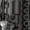 VEVOR Torque Multiplier, 1 Inch Drive Lug Nut Wrench/Multiplier Heavy Duty Torque Multiplier Wrench Set, 1:64 6,800N.m Lug Nut Remover, Includes 8 Sockets (24-38mm) and Storage Case