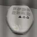 Elongated Bidet Toilet Seat with Quiet-Close, Non-Electric Bidet Mode with Dual Nozzles, Fit Elongated Toilet Seat, Adjustable Water Pressure with Brass inlet (Elongated)