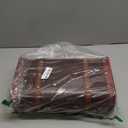 ELLDOO Vintage Wooden Storage Chest, Portable Decorative Luggage Suitcase, Vintage Red Treasure Chest Box, Pirate Keepsakes Box for Gifts, Chest Storage Box for Decor Storage Travel