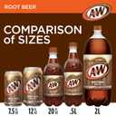 A&W Root Beer Soda, 12 fl oz cans, 12 pack