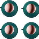 Washable Reusable Gel Lint Roller for Pet Hair, Tecogue Portable Dog Cat Pet Hair Remover for Clothes, Laundries, Sticky Cleaner, Dust Fuzz Fur for Travel Household (Green-4pcs)