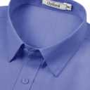 Mens Oxford Shirts Long Sleeve Business Casual Cotton Dress Shirt Wedding Dating Party Button Down Tops with Pocket (S)