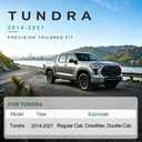 AOMSAZTO Fit for Toyota Tundra Seat Covers 2014-2021 Full Set 5 Seats