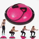 23" Half Balance Ball with Foot Pump & Resistance Bands