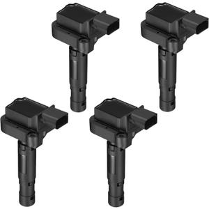 4-Pack UF658 Ignition Coils Compatible with Mercedes-Benz C250 SLK250 1.8L L4 2012-2015, C250 2.0L 2015 - Replaces for 0001502580, GN10552, E1158