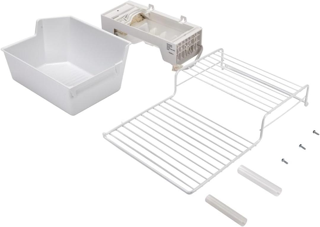 Whirlpool Genuine OEM Ice Maker Assemply W11424126 for use with Models WRT313S, WRT112C, WRT313C, WRT312C and WRT312C