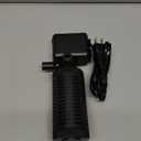 hygger 15-30 Gallon Little Submersible Aquarium Filter in-Tank Filtration with Aeration for Saltwater and Freshwater Fish Tank Internal Filters 232GPH