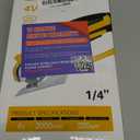 Cordless Electric Fabric Scissors, Cardboard Box Heavy Duty Scissor, Rechargeable Power Rotary Cutter, Leather Sewing Shears, Plastic Packages Carpet Cutter with Storage Bag, 4V, 2000mAh, Type-c (Yellow)