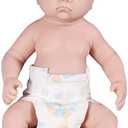 AISITE Reborn Baby Dolls Girl - 18 Inch Realistic Baby Doll Girl Silicone Full Body Sleeping Lifelike Newborn (Eyes Closed)