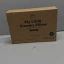 KeaBabies 2-Pack Toddler Pillow 13x18 - Soft Organic Cotton Kids Travel Bed Pillows for Sleeping, School, Nap, Machine Washable, Toddlers 2 to 5, Pillowcase Sold Separately (Soft White)