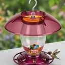 2 x Plastic Hummingbird feeder