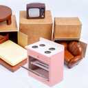 Toddmomy Miniature Kitchen Stove Model 1 12 Scale Dollhouse Furniture Cooking Stove Decoration for Mini House Accessories