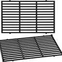 7638 Spirit Grill Replacement Parts for Weber Grill Grates Spirit 300 Series E310 E-315 S-315 E-330 E330 E315 S315 Spirit II E-310 2 E-310 Gas Grill Parts Genesis Silver B 1000 Cooking Grates 2 Pcs