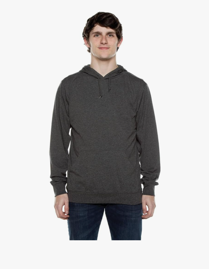 Cottonhood Lightweight Men's Hoodies – Gym & Workout Mens Hoodie Pullover with Pocket, Long Sleeve Hooded Shirt XL