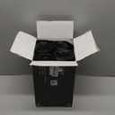 100 Count 55-60 Gallon Trash Bags, Sturdy & Tear-Resistant Commercial Can Liners 55 Gallon, Large Garbage Bags, Large Black Trash Bags for Commercial, Lawn and Leaf Bags