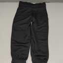 Easton Boy's PRO+ Baseball Pants | Youth Sizes | Full Length | Elastic Bottom | Multiple Colors (Black, XS)