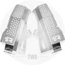 Cali Raised LED Catalytic Converter Shield For 2016-2023 Tacoma (2WD V6 Cylinder) - Bolt-On Anti Theft Protection Cover - Made In USA