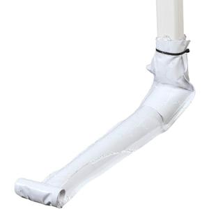 Vinyl Downspout Gutter/Drain Extension, 46 Long (White)