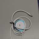 ZGEAR Adaptive Wireless Charger with Magnetic Alignment – 15W Fast Charging MagSafe Compatible Pad for iPhone 15/14/13/12 & Qi-Enabled Devices – Slim Design, USB-C (White)