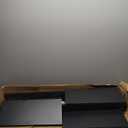 Over The Toilet Storage Cabinet, Metal 3 Tier Bathroom Organizer Shelf, Stable Freestanding Above Toilet Stand, Black (Black Upgraded Version)