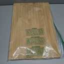 Bamboo Cutting Board for Kitchen, 18" Large Wood Charcuterie Cheese Board, Wooden Chopping Block with Side Handles and Juice Grooves