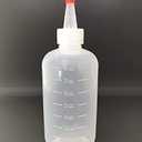  Applicator Bottles with Cap 8oz Oil Bottles for Hair Coloring Dyeing BPA Free (4 Pack)